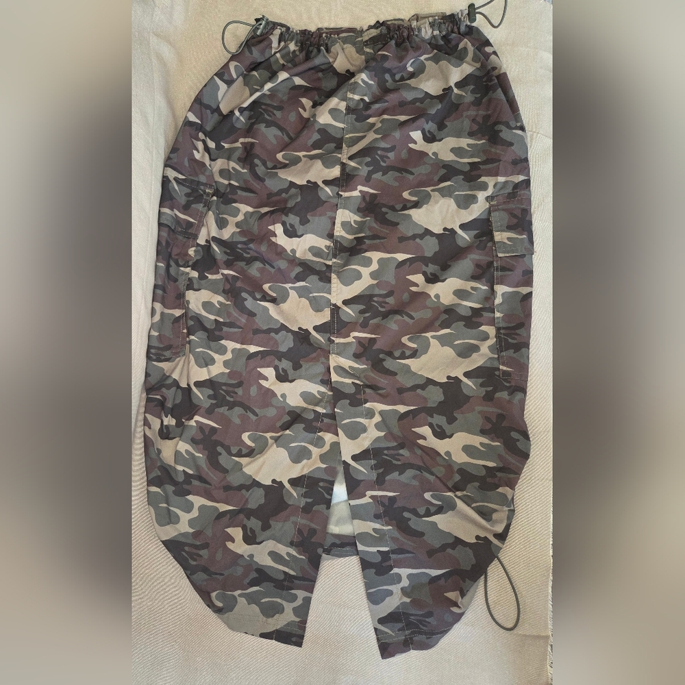Vintage Almost Famous Camouflage Midi Skirt - Picture 3 of 4